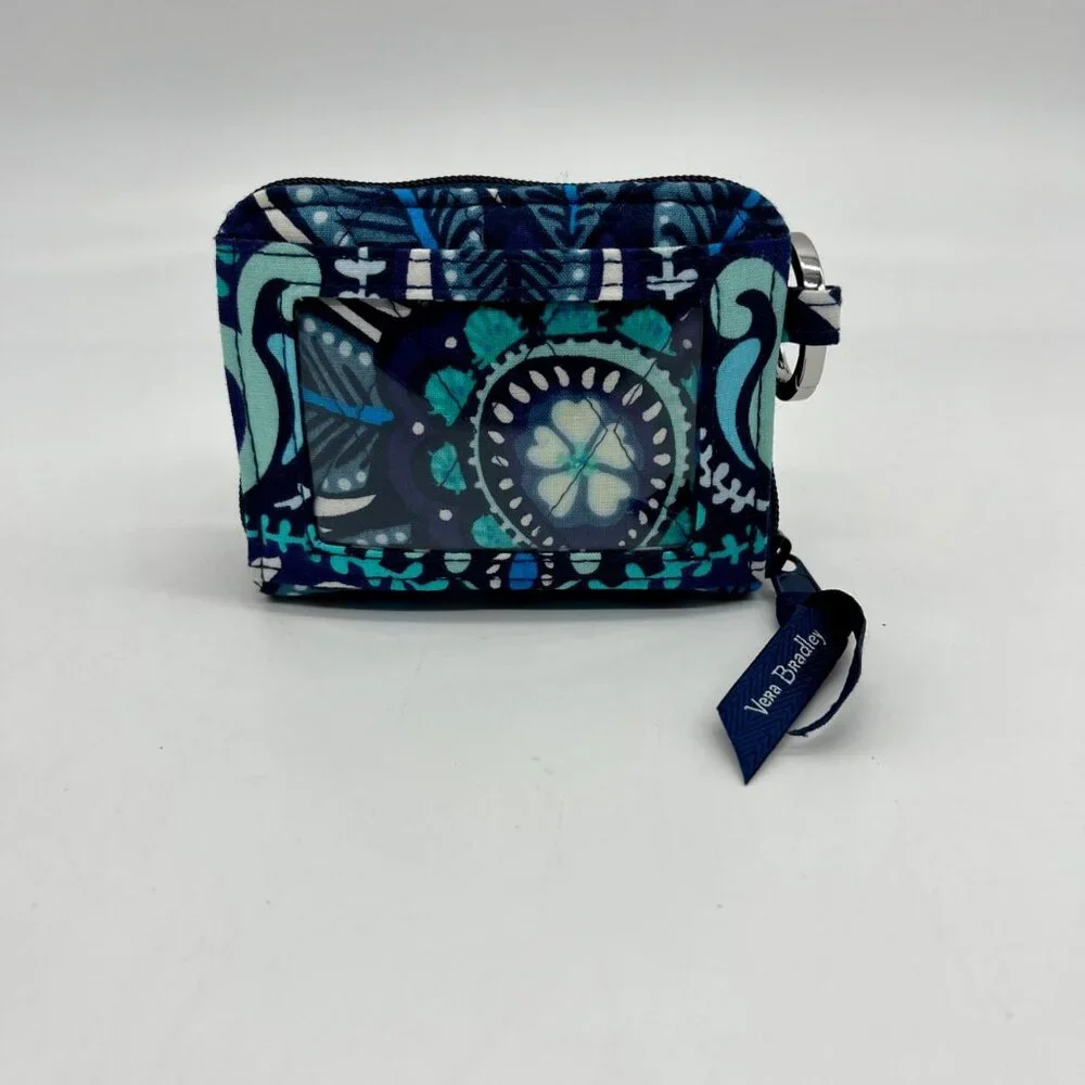 Vera Bradley Blue Zip ID Case_2